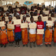 Masai girls in Magadi, Kenya, display completion certificates after an alternative rites of passage workshop (Anja Legtenberg)